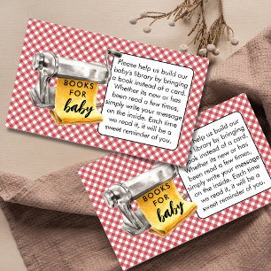 Kleine Fleischbällchen-Bücher für italienische Bab Begleitkarte