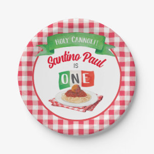 Kleine FLEISCHKÖTTCHEN 1. GEBURTSTAG Pappteller