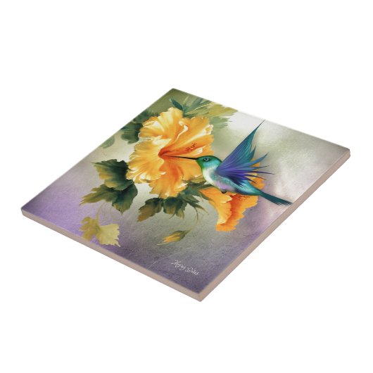 Kleine Flügel Fliese (Seite)