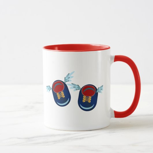 Kleine Flügelschuhe Tasse (Rechts)
