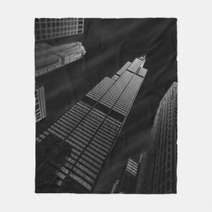 KLEINE FOTOGRAFIE DES CURTAIN WALL GEBÄUDE FLEECEDECKE