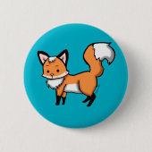Kleine Fox-Knöpfe Button (Vorderseite)