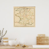 Kleine französische Flüsse Poster (Küche)