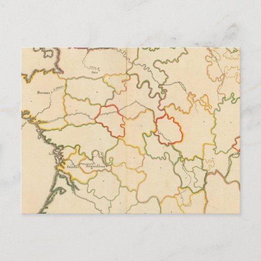 Kleine französische Flüsse Postkarte (Vorderseite)