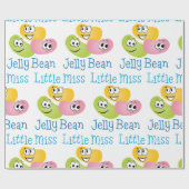 Kleine Frau Jelly Bean Geschenkpapier (Flach)