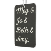 Kleine Frauen II Autolufterfrischer (Links)