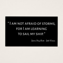 Kleine Frauen Zitat I - Klassischer Stil