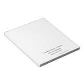 Kleine Frauen Zitat I - Klassischer Stil Notizblock (angewinkelt)