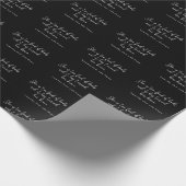 Kleine Frauen Zitat II - Handschriftenstil Geschenkpapier (Ecke)