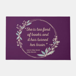 Kleine Frauen Zitat II - Niedlicher Stil Fußmatte