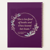 Kleine Frauen Zitat II - Niedlicher Stil Planer (Rückseite)