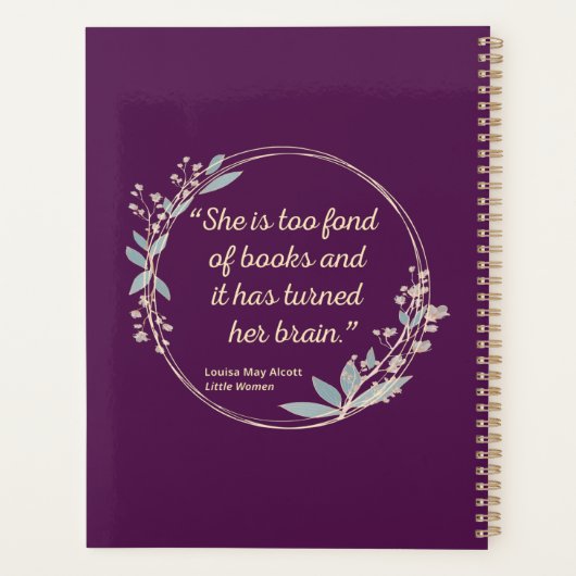 Kleine Frauen Zitat II - Niedlicher Stil Planer (Rückseite)