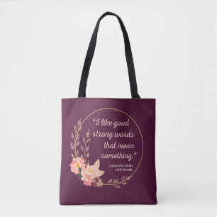 Kleine Frauen Zitat IV - Niedlicher Stil Tasche