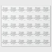 Kleine Frauen-Zitate Geschenkpapier (Flach)