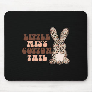 Kleine Fräulein Baumwollschwanz Leopard Gepard Süß Mousepad