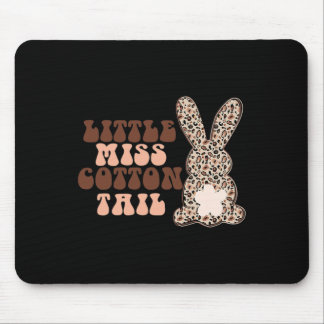 Kleine Fräulein Baumwollschwanz Leopard Gepard Süß Mousepad