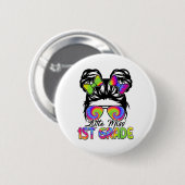 Kleine Fräulein Schülerinnen der 1. Klasse Zur Sch Button (Vorne & Hinten)