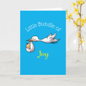 kleine Freudenkarte (personalisierte Karte) Karte (Gelbe Blume)