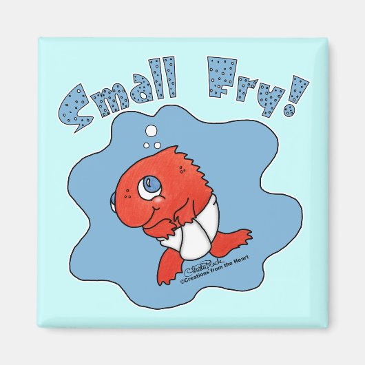 Kleine Fritte Magnet (Vorne)