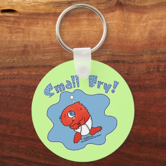 Kleine Fritte Schlüsselanhänger (Vorderseite)