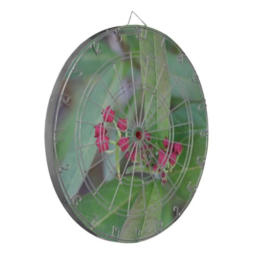 Kleine Frühlingsblüten Dartscheibe (Vorderseite Links)