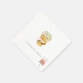 Kleine Fuchs-Geburtstagsservietten Serviette (Ecke)
