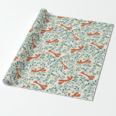 Kleine Füchse Geschenkpapier (Ungerollt)