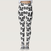 Kleine Funny Roosters Jahr 2017 Leggings (Vorderseite)