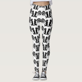 Kleine Funny Roosters Jahr 2017 Leggings