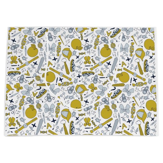 Kleine Funny School Dinge Große Geschenktüte (Vorderseite)