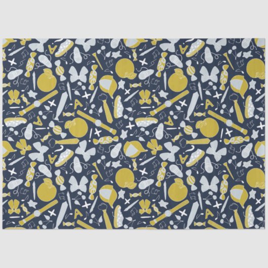 Kleine Funny School Dinge Seidenpapier (Vorderseite)