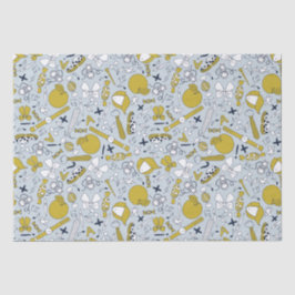 Kleine Funny School Dinge Seidenpapier