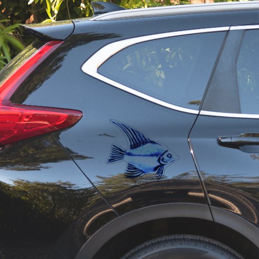 KLEINE FÜR KRAFTFAHRZEUGE USW. FISCHDESIGN AUFKLEBER (Auto Seite)