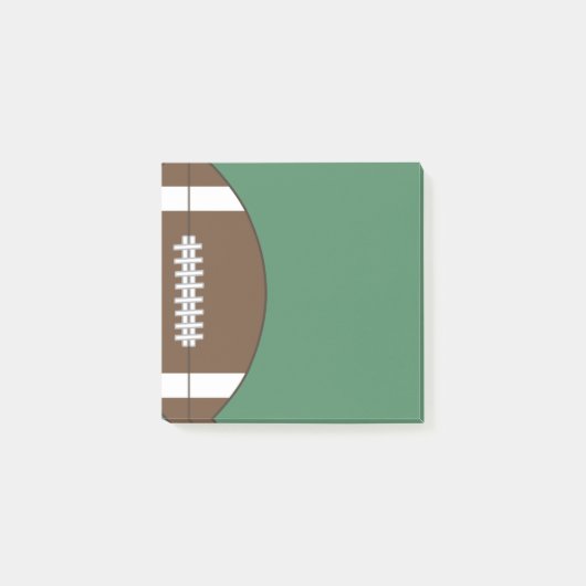 Kleine Fußball Notizblock Geschenk (Vorderseite)