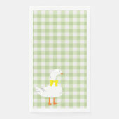 Kleine-Gans-Baby-Party Serviette (Vorderseite)