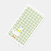 Kleine-Gans-Baby-Party Serviette (Ecke)