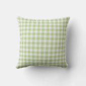 Kleine Gans Gingham Kissen (Rückseite)