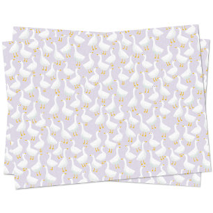 Kleine Gänse Lilac Lila Seidenpapier