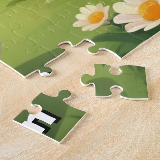 Kleine Gänse Personalisiertes Kind Puzzle (Seite)