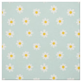 Kleine Gänseblümchen / sanftes Teal  Stoff (Muster)