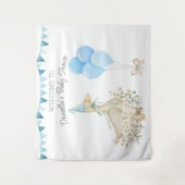 Kleine Gänsejunge Babydusche Wandteppich (Vorderseite)