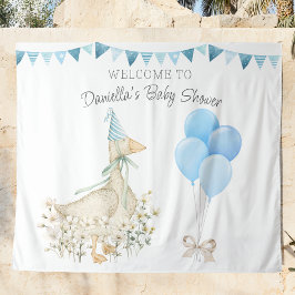 Kleine Gänsejunge Babydusche Wandteppich