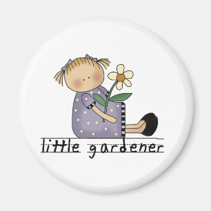Kleine Gärtner-T-Shirts und Geschenke Magnet