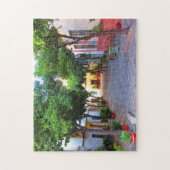 Kleine Gasse in Sevilla, Spanien - Puzzle (Vertikal)