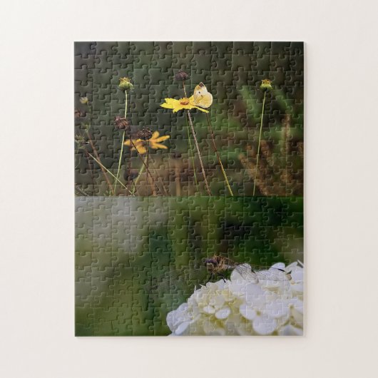 Kleine Gäste in der Natur Puzzle (Vertikal)