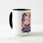 KLEINE GECKO-KÖNIGIN. TASSE (Vorderseite Links)