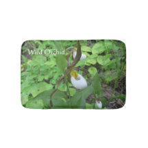 Kleine Gedächtnis-Schaum-Orchideen-Bad-Matte