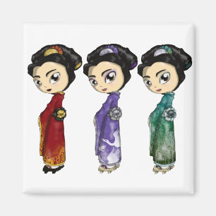 Kleine Geishas Magnet