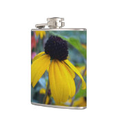 Kleine gelbe Blume Flachmann (Links)