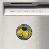 Kleine gelbe Blume Magnet (In Situ (Geschirrspüler))